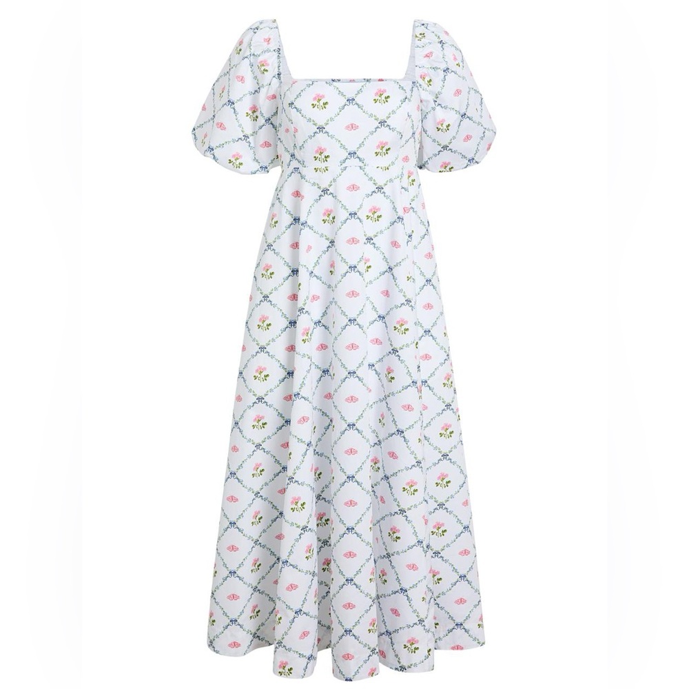 The Matilda Dress - Butterfly Trellis (Maternity)